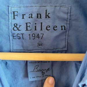 Frank and Eileen button down, blue Barry